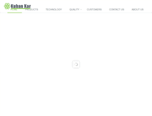 Tablet Screenshot of kubankar.com